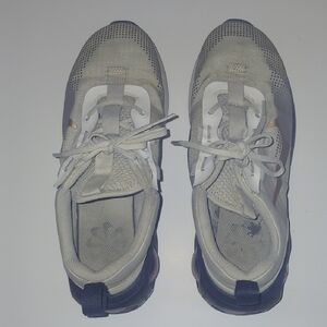 Nike Gray and White Athletic Shoes